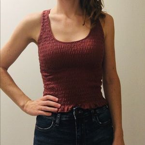 American Eagle Outfitters Ribbed Tank Top